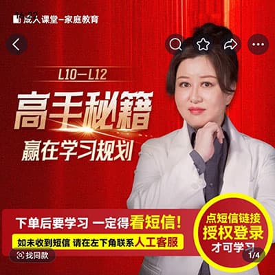 赵九妹高中L10-L12高手秘籍学习规划【完结】