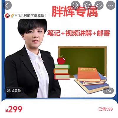 胖辉老师九年级历史+道法技巧冲刺课（上下册）【完结】