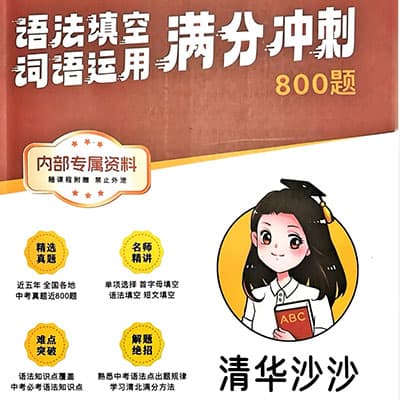 清华沙沙-2025寒假英语陪跑完型阅读作文训练营【完结】