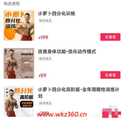 小萝卜：健身全套合集【完结】